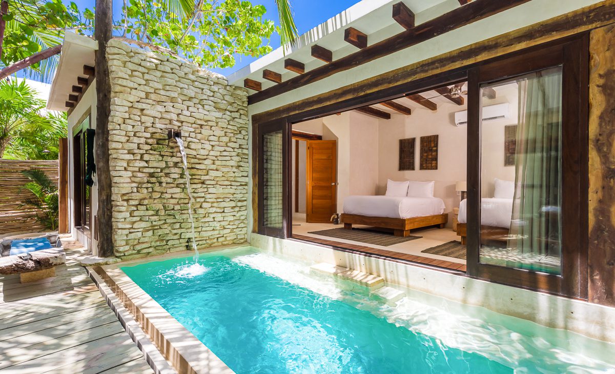 Luxury villas in Tulum