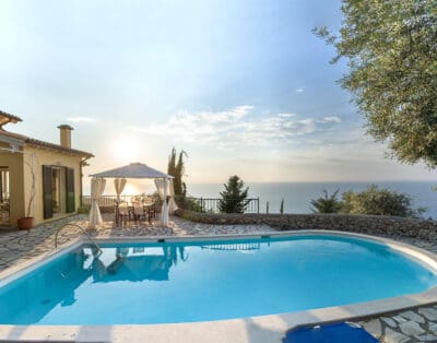 Villa Demos | 3-Bedroom Villa with Private Pool in Ionian Islands