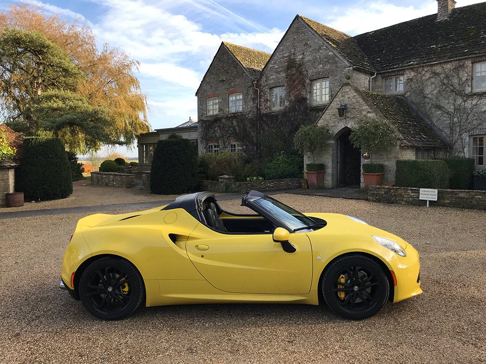 Alfa Romeo 4C Spider Review & Luxury Tour