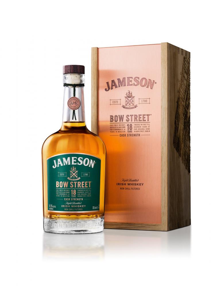 Jameson Unveils Bow Street 18 Years Cask Strength And New Cheese Pairing Ritual Ahead Of St. Patrick’s Day 2019