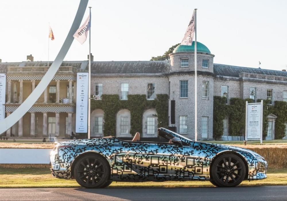 New Lexus LC Convertible At Goodwood
