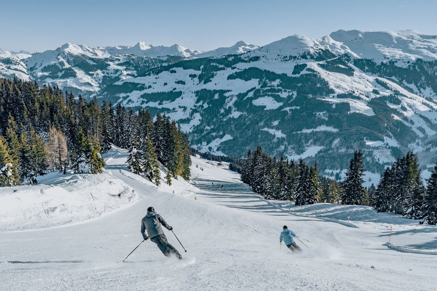 Luxury ski chalet rental Austria — ski-in ski-out mountain views