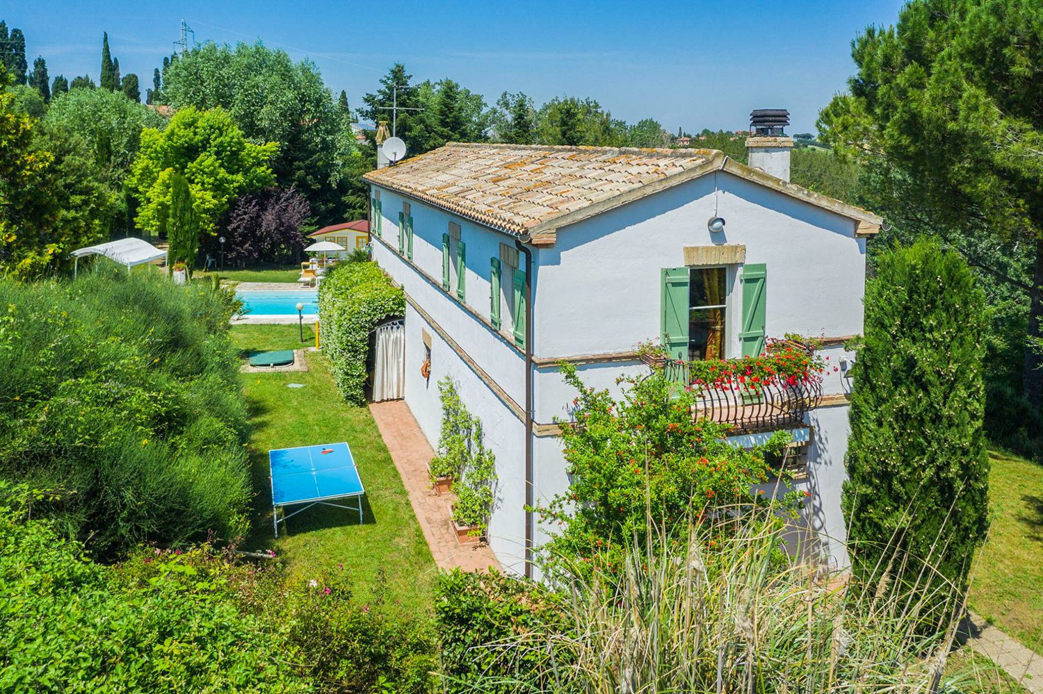 Villa Corinaldo | 3-Bedroom Villa with Private Pool in Corinaldo