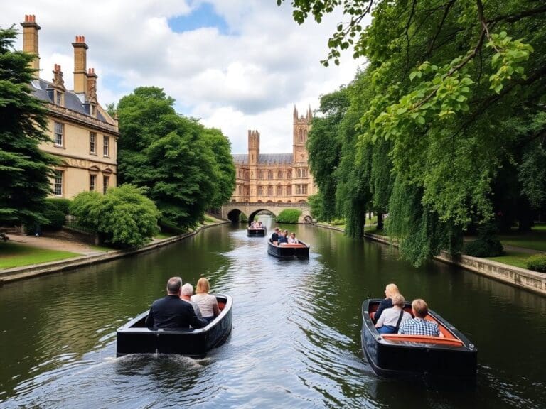 Explorer Cambridge : Votre guide de voyage ultime pour le punting, les collèges historiques et la pittoresque rivière Cam