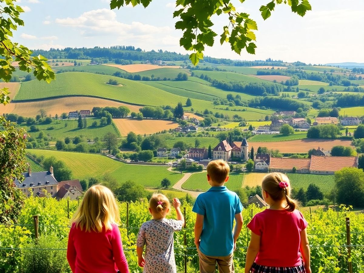 Bourgogne avec des enfants : Culture, campagne et confort combinés