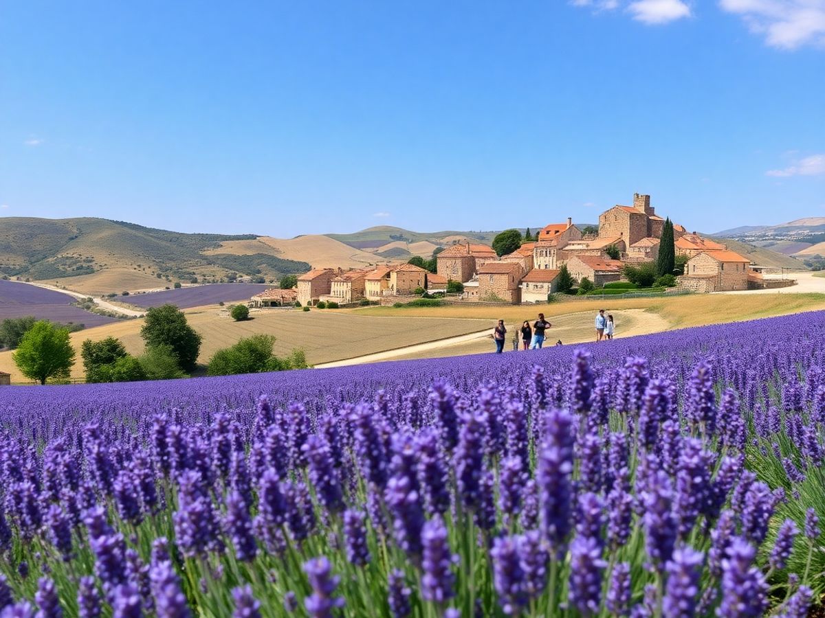 Provence com Estilo: Um Guia de Luxo Amigável para Famílias sobre Campos de Lavanda e Vilarejos no Topo da Colina