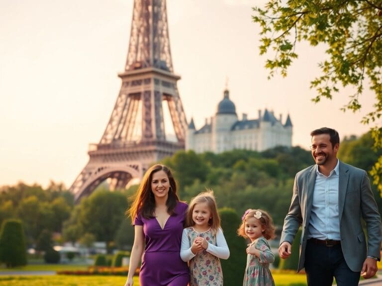 De la Torre Eiffel a Chantilly: Elegantes escapadas familiares desde París