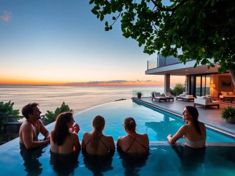 Viagens em Grupo Reinventadas: O Luxo de Reservar Uma Villa Extraordinária