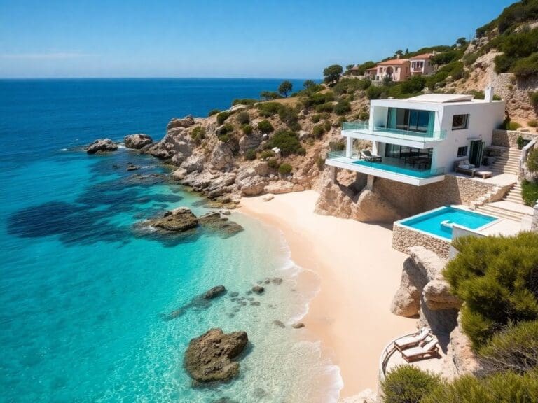 Ongerepte baaien, privé luxe retraites in Alicante