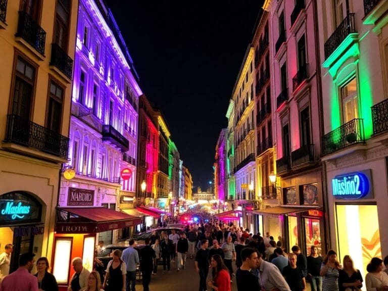 Where to Experience Madrid’s Nightlife – Gardens & Shopping