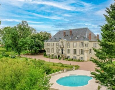 Chateau Morvan: Exquisite Luxury Chateau Rental in Burgundy with Private Pool