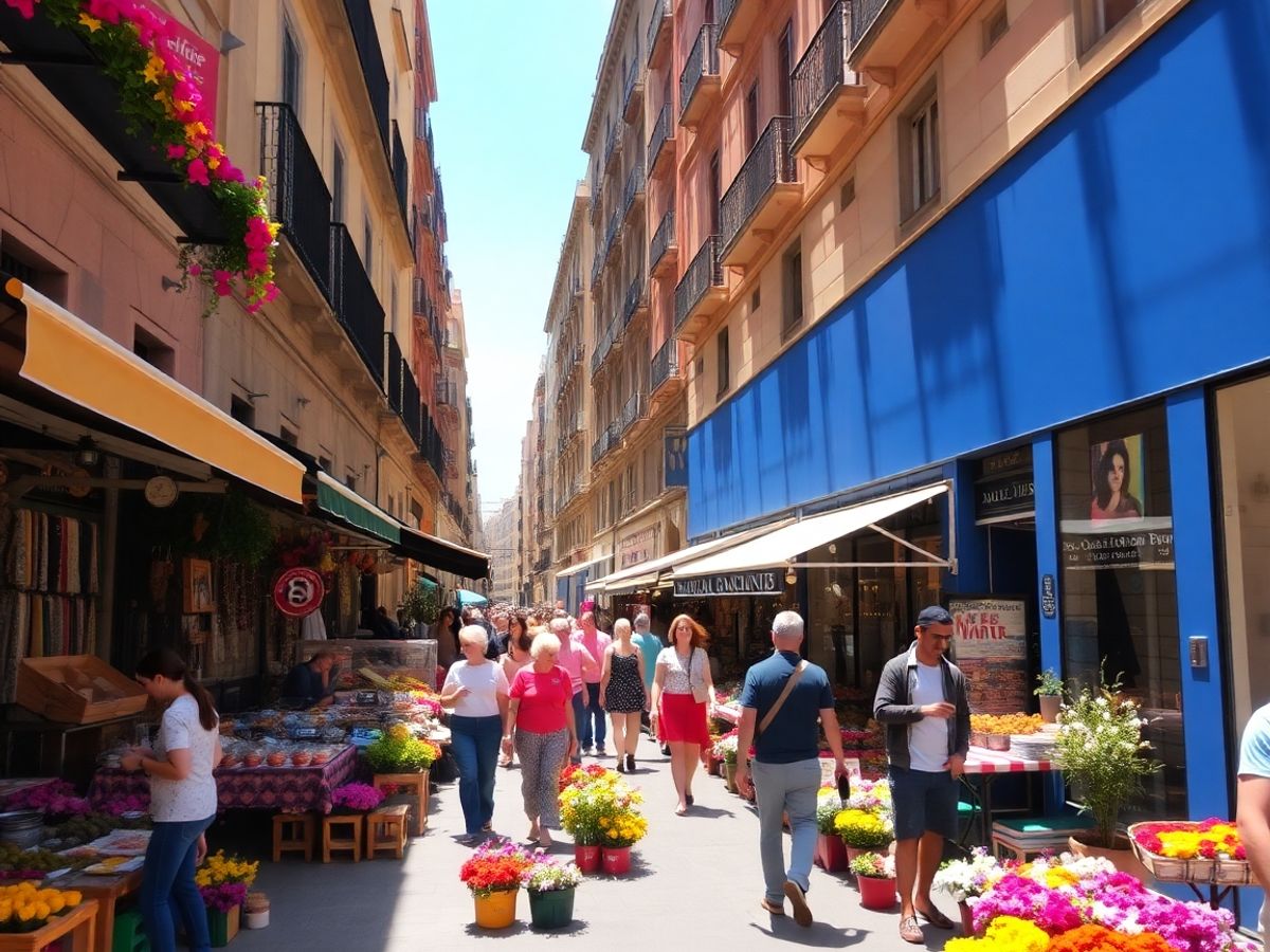 Your Guide to Barcelona’s Festivals – Markets & Outdoor Spaces