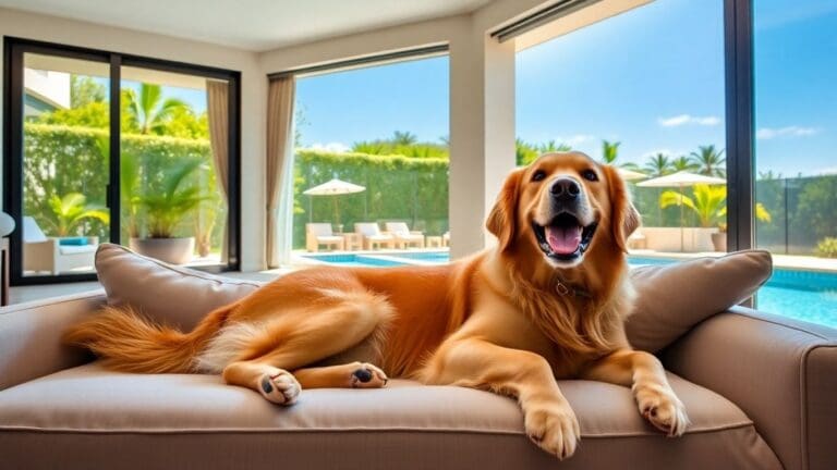 Ne laissez pas votre meilleur ami derrière vous : trouver la villa de luxe parfaite acceptant les animaux de compagnie