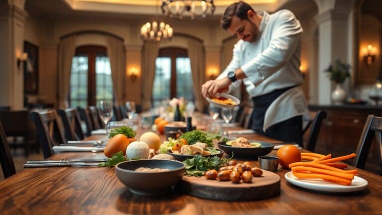 Un paraíso para el gastrónomo: Reservar una villa con chef privado o clases de cocina
