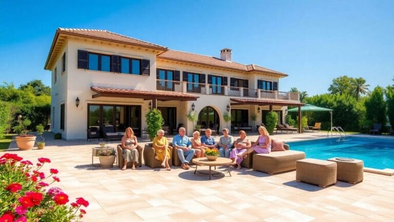 Oltre la vacanza in famiglia: La guida definitiva agli affitti di ville multigenerazionali