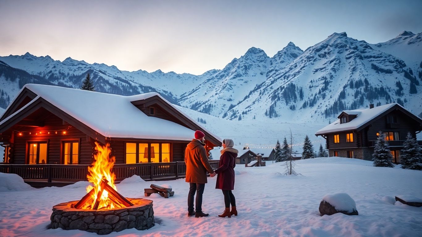 Retiros Românticos de Esqui na Áustria: Neve, Romance e Luxo