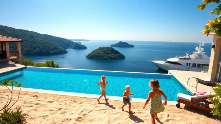 Luxuriöse Familienurlaube in Kroatien: Exklusive Villen, Inselausflüge & Abenteuer für jedes Alter