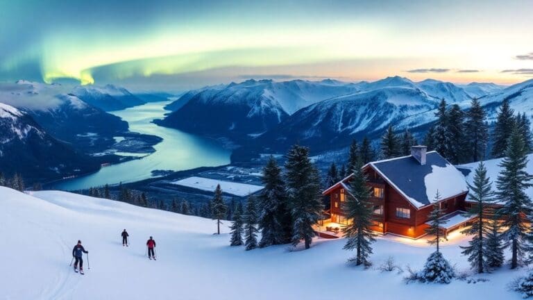 Aventura de Inverno na Noruega: Esqui, Fiordes e Luxo Ártico