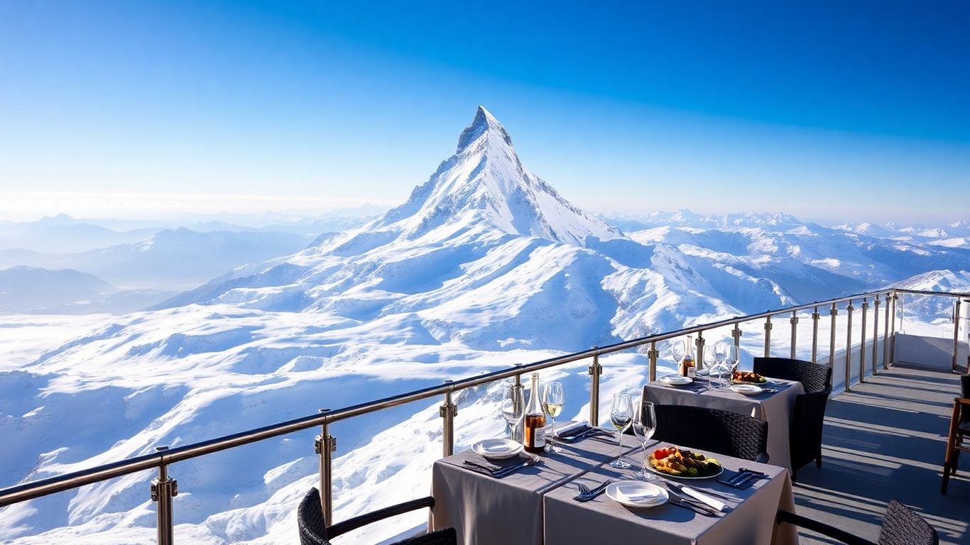 L’Expérience Majestueuse de Zermatt : Gastronomie sur les Pistes et Aventures Exclusives au Cervin