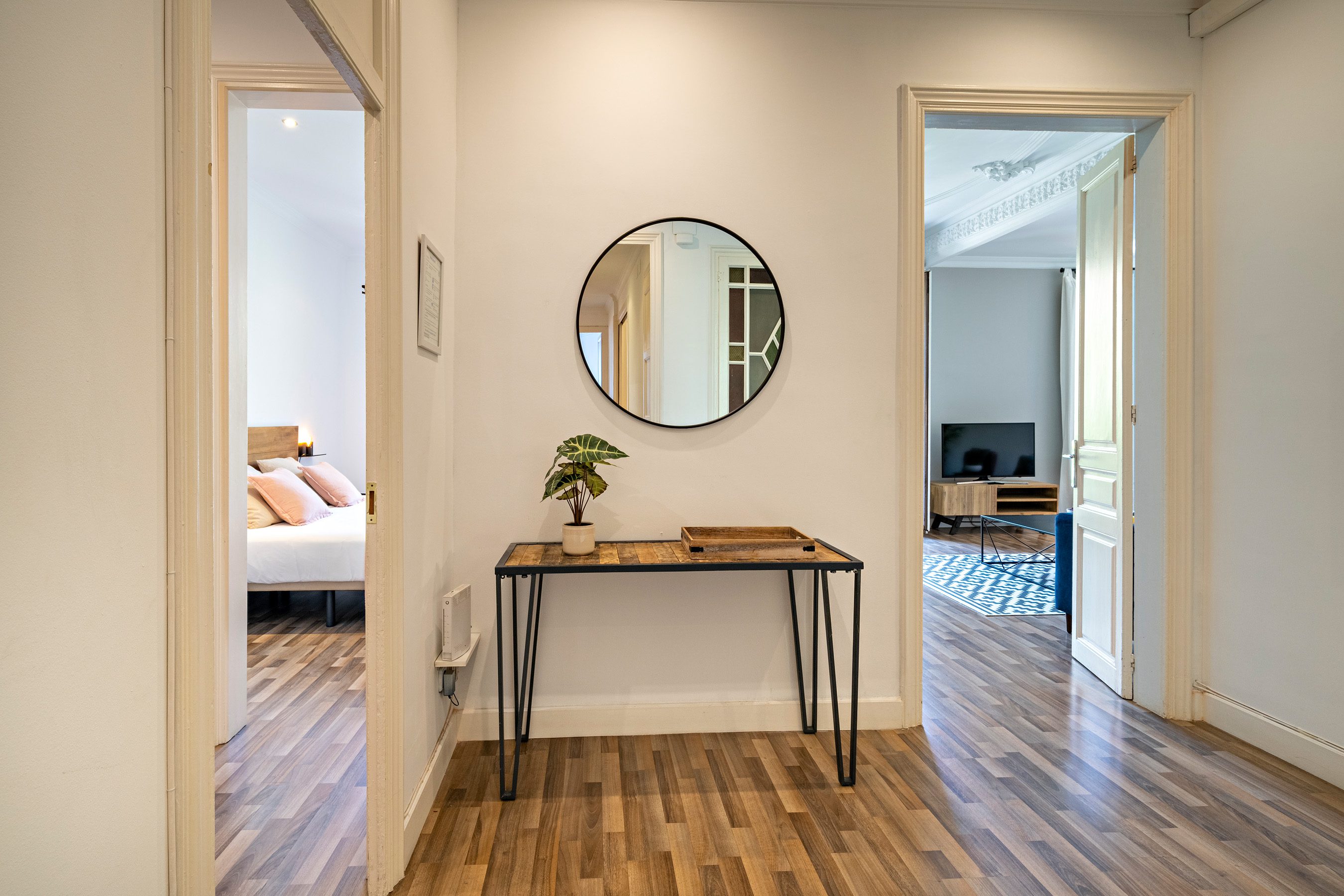 Casa Corsega Eixample Eixample: Stylish 2-Bedroom Apartment Rental with Sea Views in Eixample – Barcelona