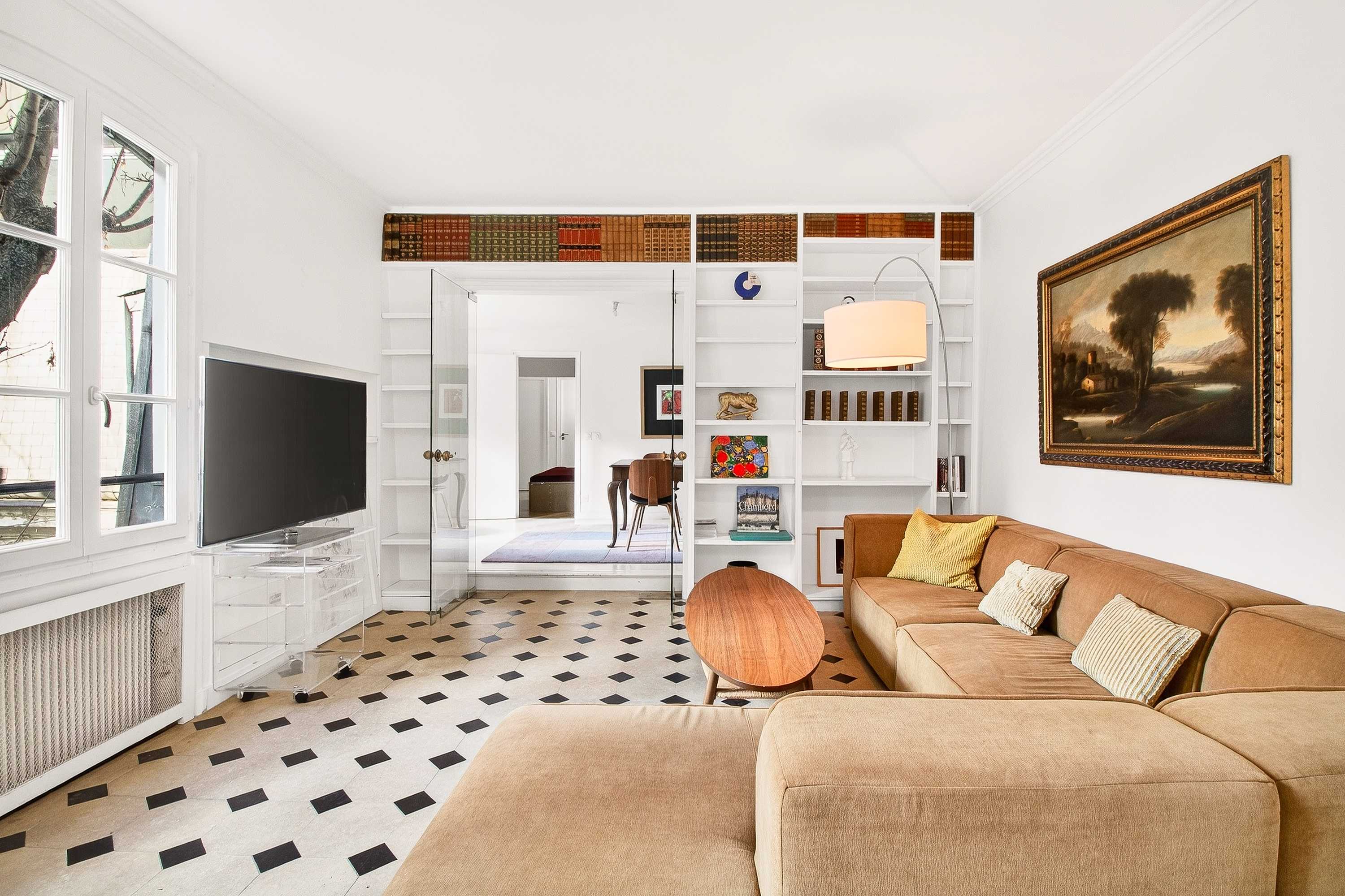 Villa Nordet Cluny Saint Germain des Pres – Odeon: Chic 3-Bedroom Apartment Rental with Two Terraces in Saint Germain des Pres