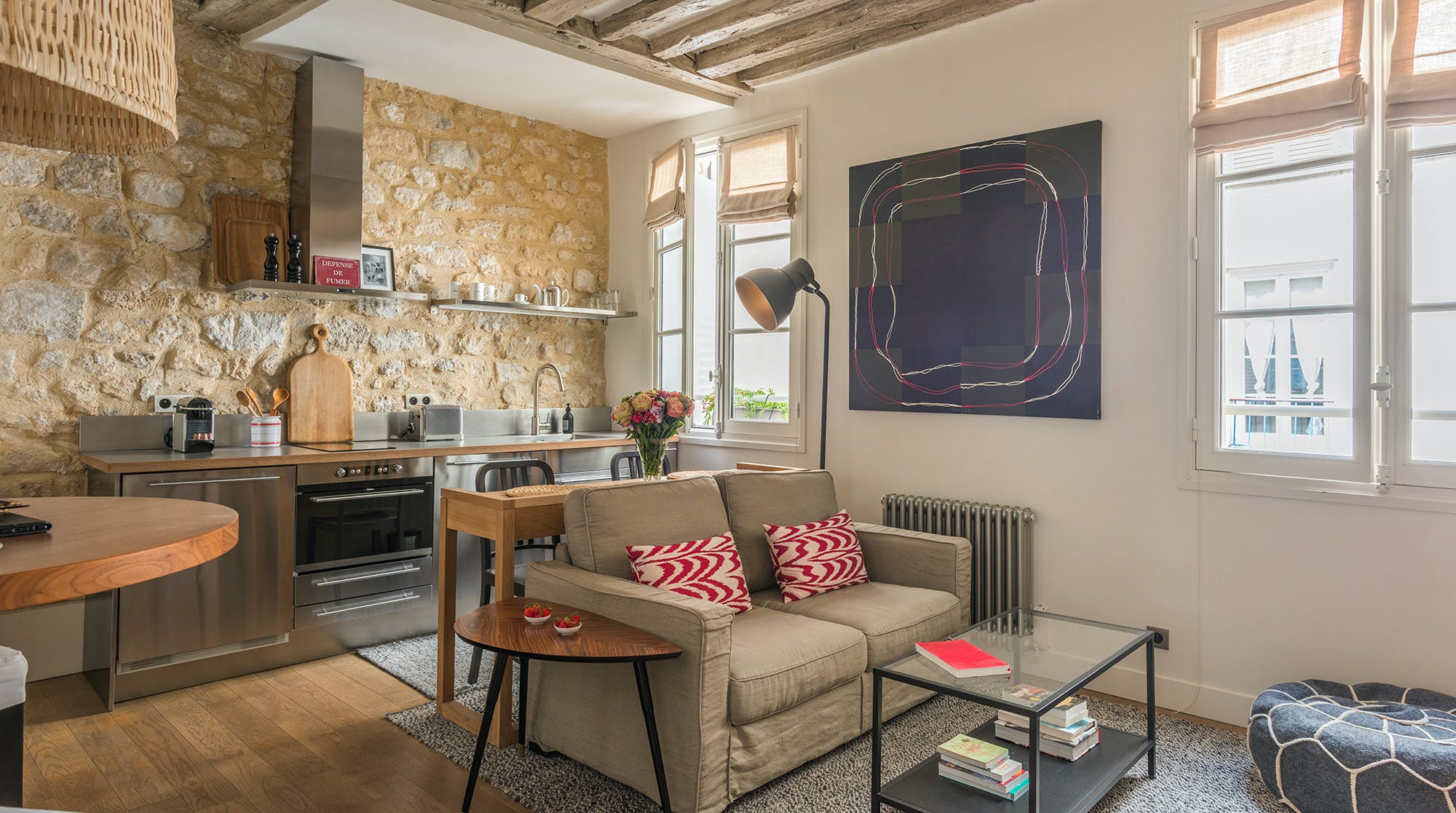 Villa Celadon Odeon Saint Germain des Pres – Odeon: Elegant 1-Bedroom Apartment with Air-Con in Saint Germain des Pres