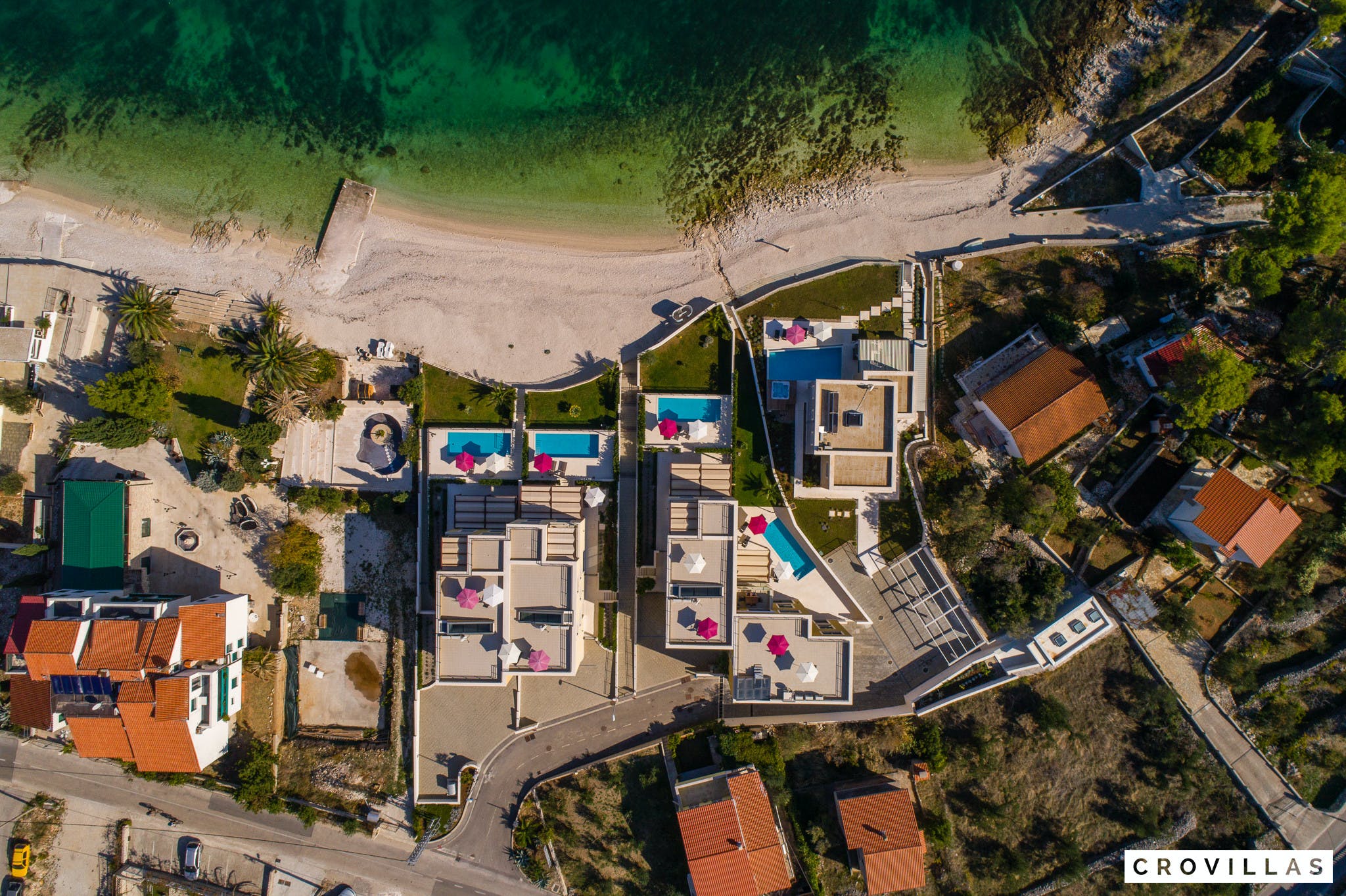 Kuca Ruisseau Meje Split: Luxury 6-Bedroom Apartment with Seaview and Pool, Split