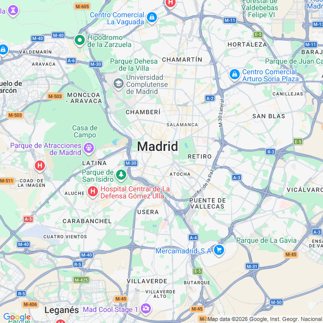 Approximate location