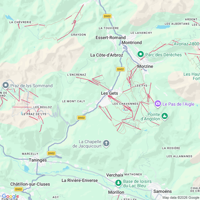 Approximate location