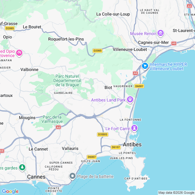 Approximate location
