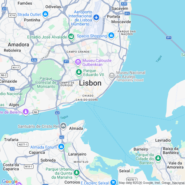 Approximate location