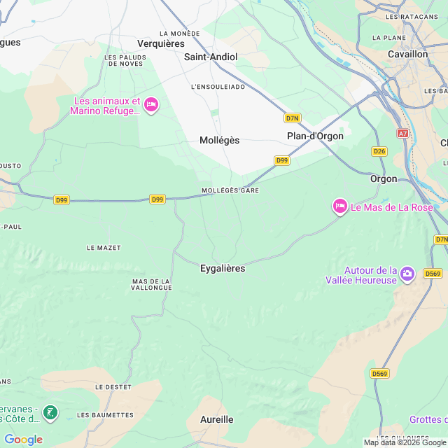 Approximate location