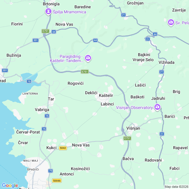 Approximate location