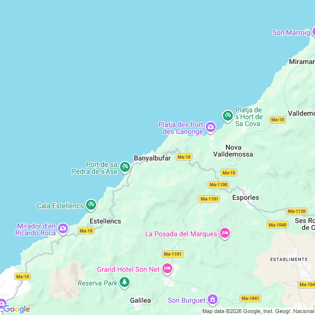 Approximate location