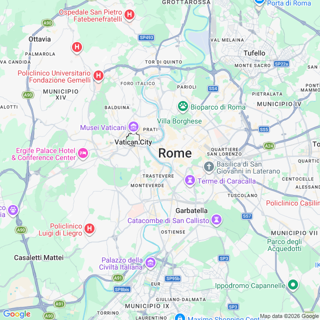Approximate location