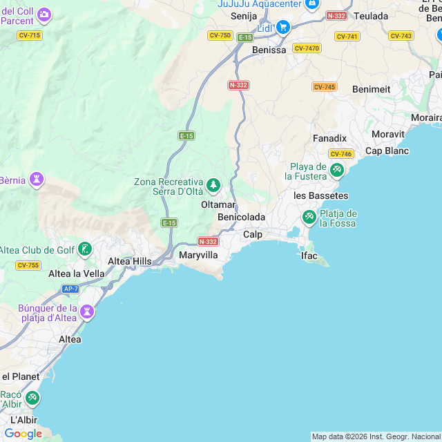 Approximate location