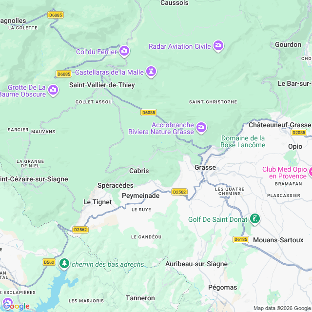 Approximate location