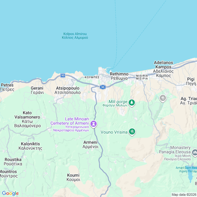 Approximate location