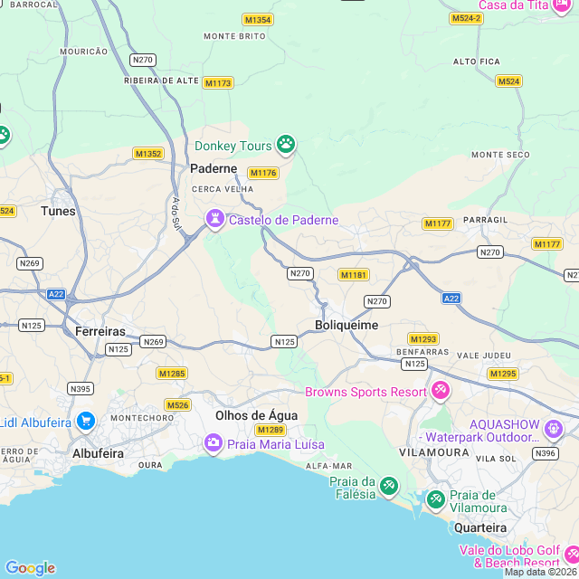 Approximate location