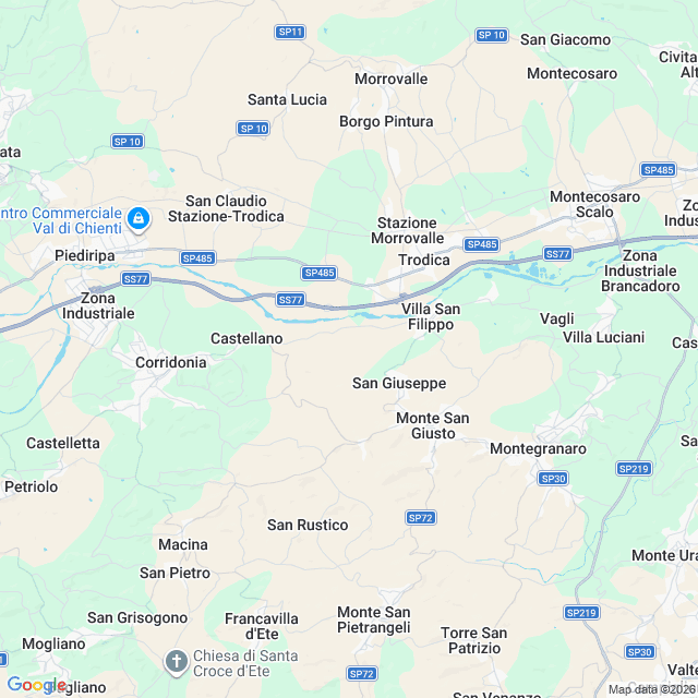 Approximate location