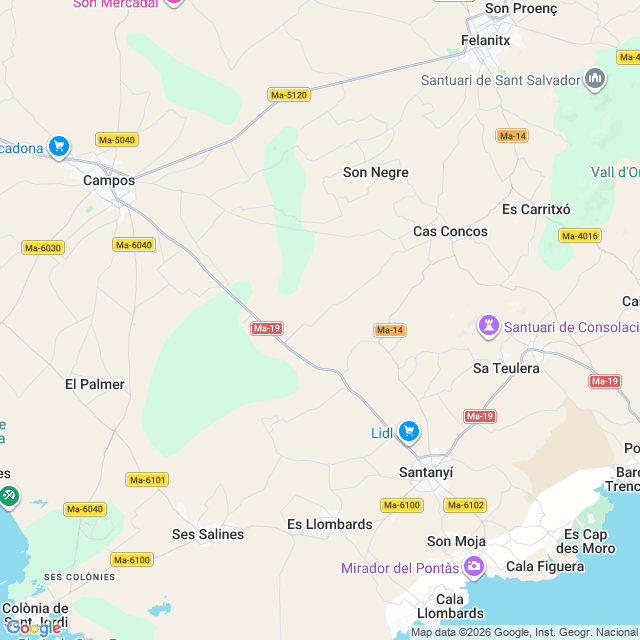 Approximate location