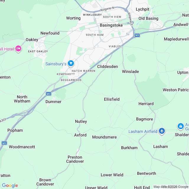 Approximate location