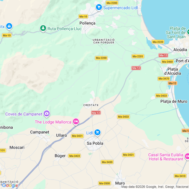 Approximate location
