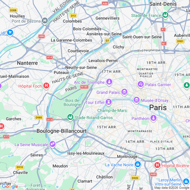 Approximate location