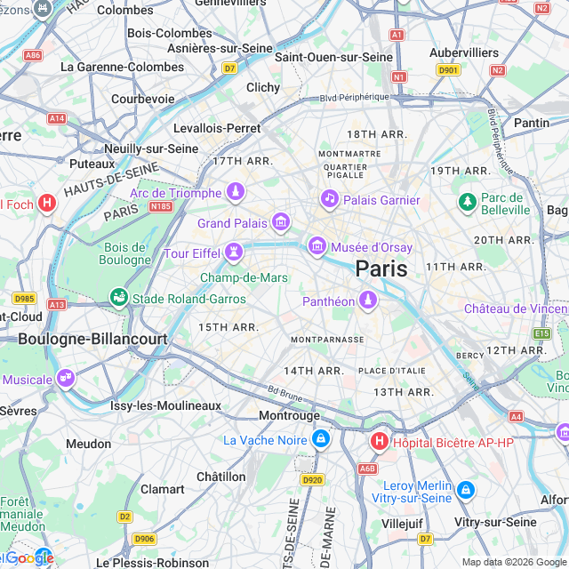 Approximate location
