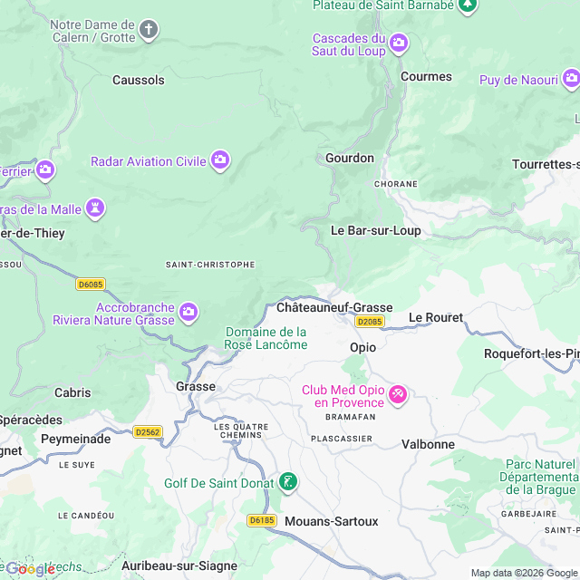 Approximate location