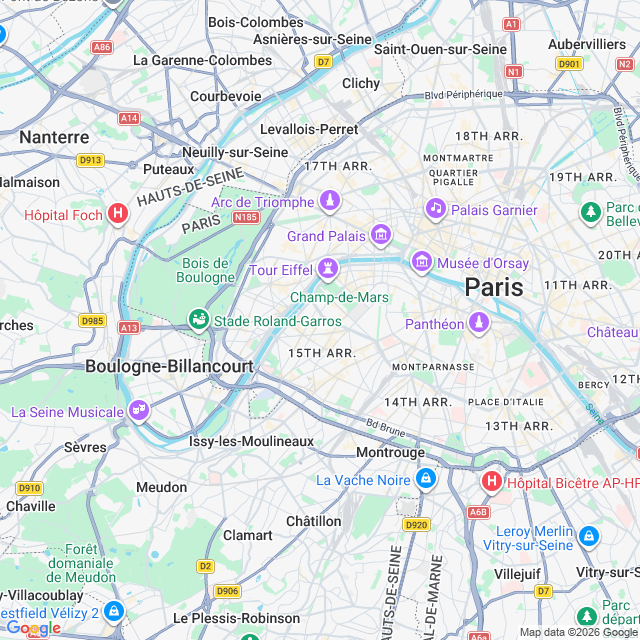 Approximate location