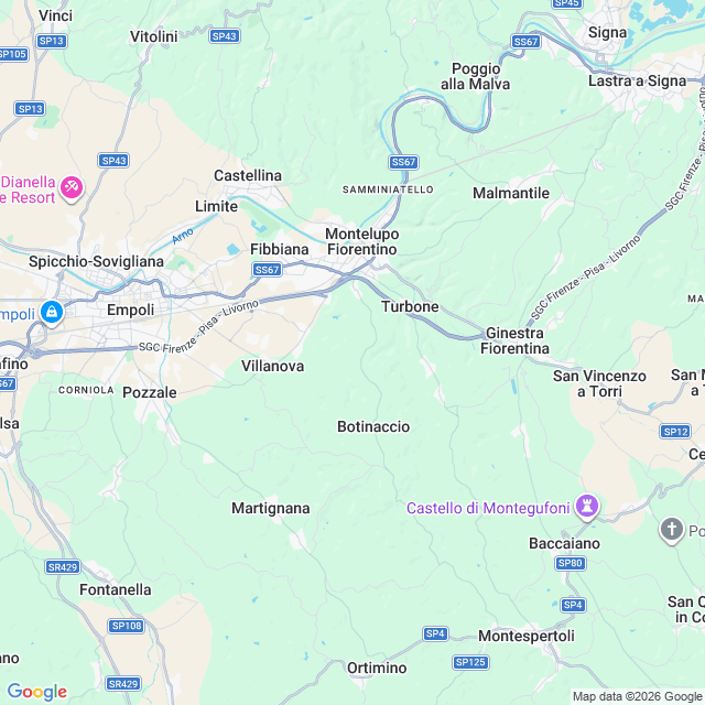 Approximate location