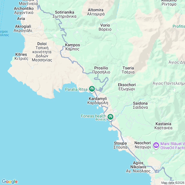 Approximate location