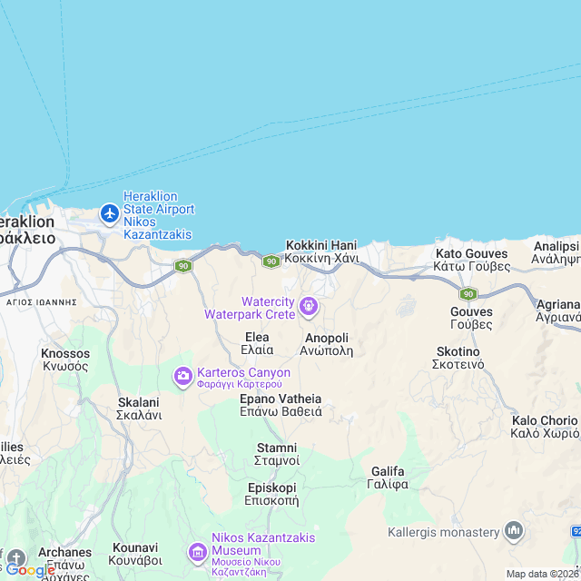 Approximate location